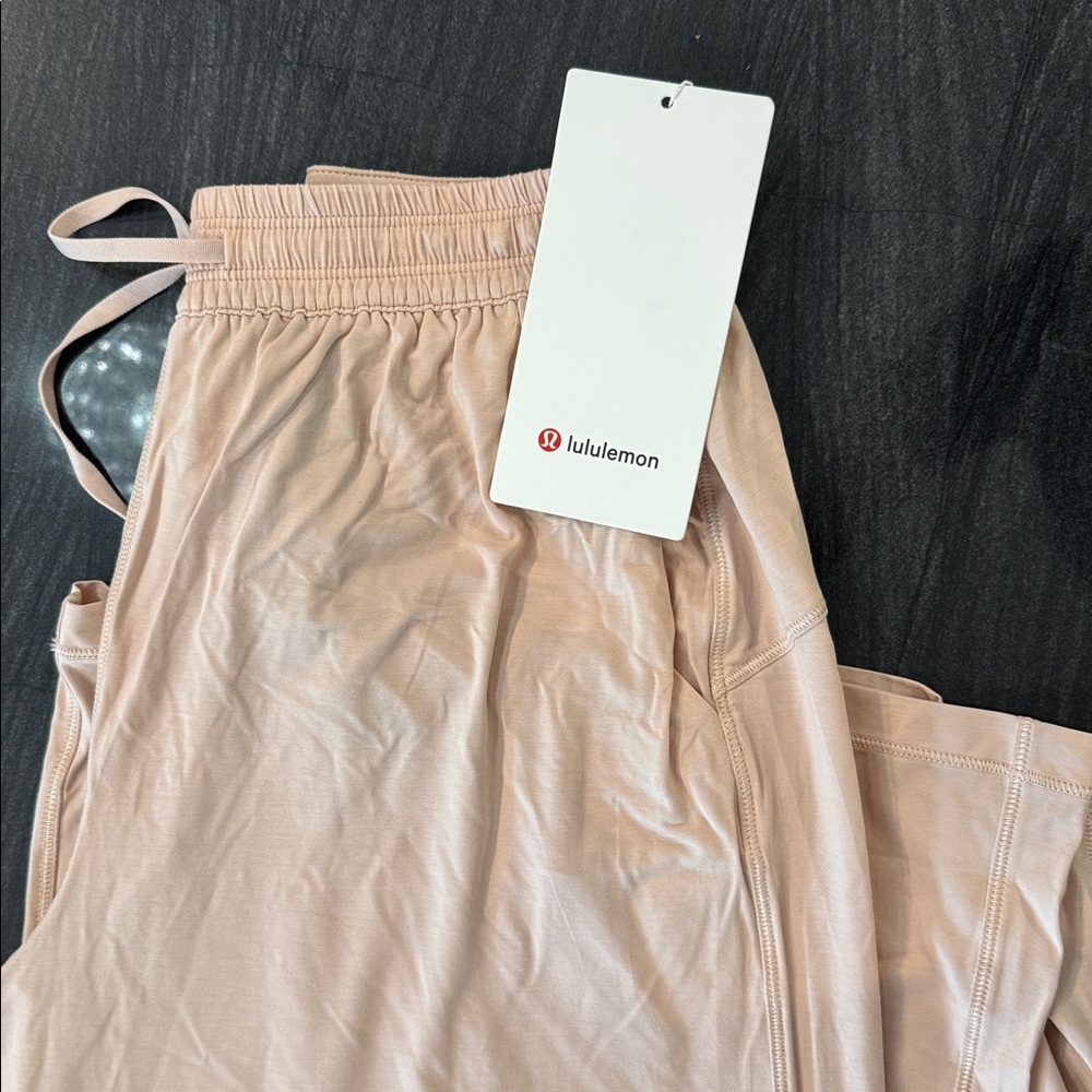 Lululemon Light Pink Modal High Rise Pants